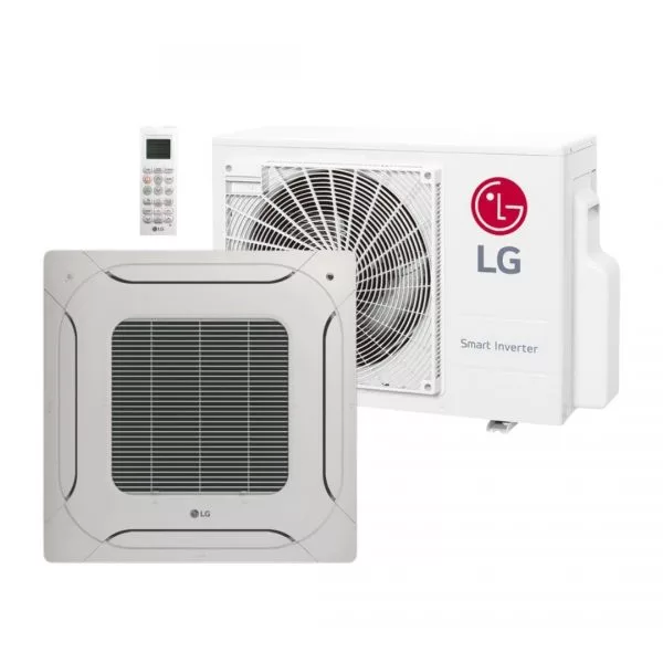 Set Aire acondicionado tipo Cassette 24K BTU 220V S/F - SETATUQ30GPLA4 - ATNQ30GPLA4