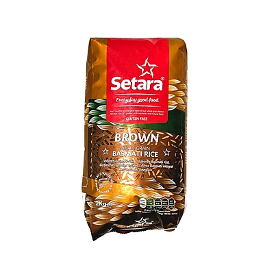 24314 Setara Brown Basmati Rice 2kg X 10