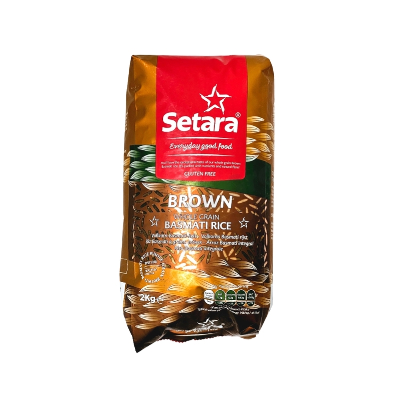 24314 Setara Brown Basmati Rice 2kg X 10