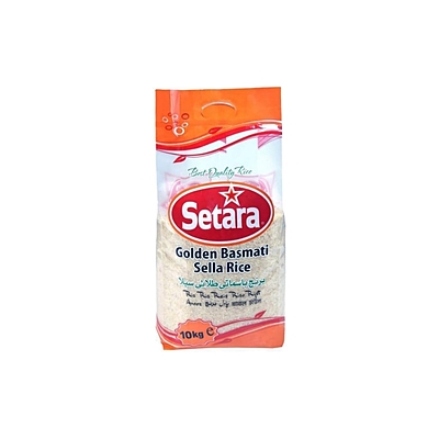 10355 Setara Golden Basmati Sella Rice 10kg