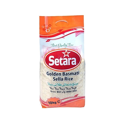 10355     Setara Golden Basmati Sella Rice  10kg
