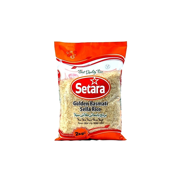 25227 Setara Golden Basmati Sella Rice 2 kg X 10