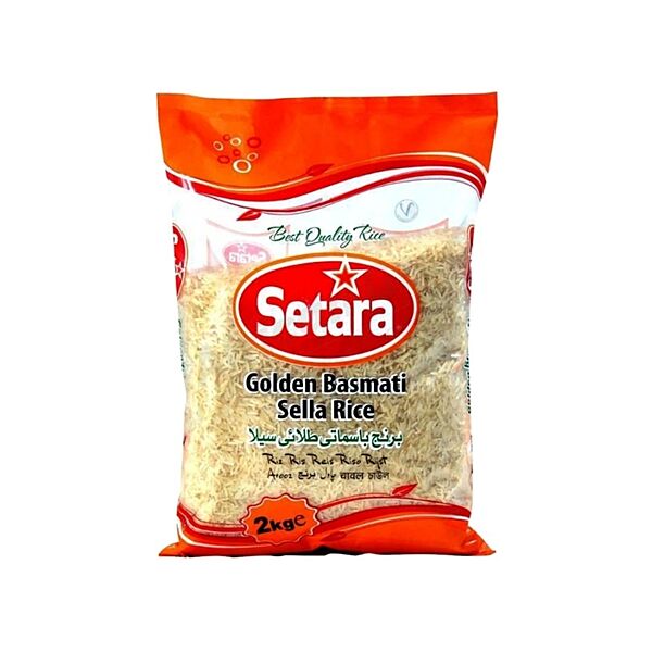 25227 Setara Golden Basmati Sella Rice 2 kg X 10