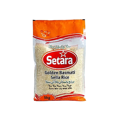 10354     Setara Golden Basmati Sella Rice  5kg