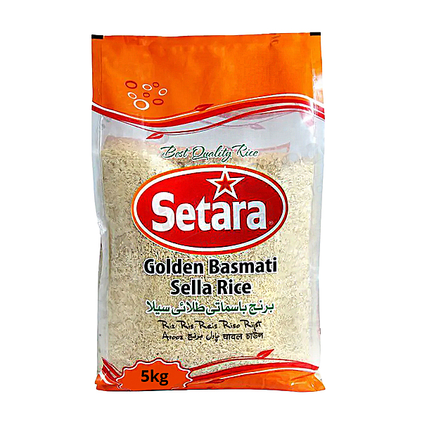 10354 Setara Golden Basmati Sella Rice 5kg