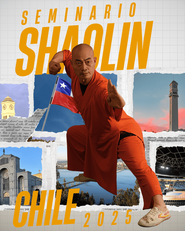 Seminario Shaolin con Shi Yan Ming en Chile