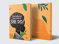 She belived she could do it | Premium Motivational Notebook