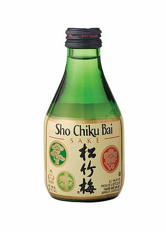 Takara Sho Chiku Bai 'Junmai' Sake 15% Abv - Bottle [180ml]