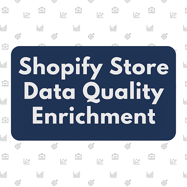 Shopify Store Data Quality Enrichment