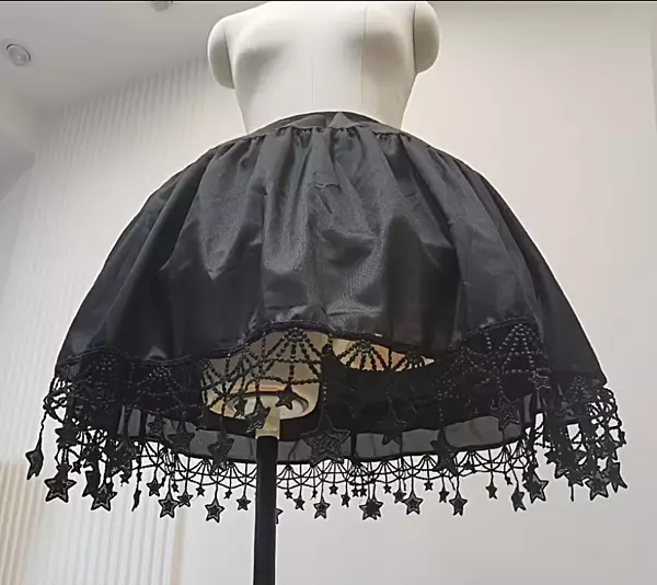 Short Skirt Star Lace
