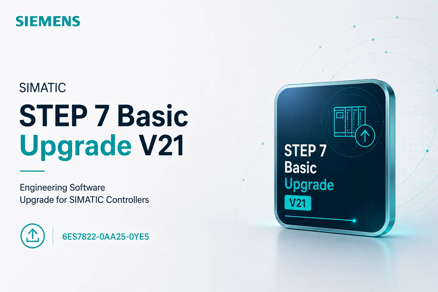 Siemens, SIMATIC STEP 7 Basic Upgrade V21, 6ES7822-0AA25-0YE5