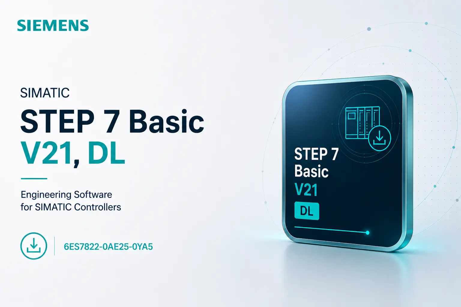 Siemens, SIMATIC STEP 7 Basic V21 DL, 6ES7822-0AE25-0YA5