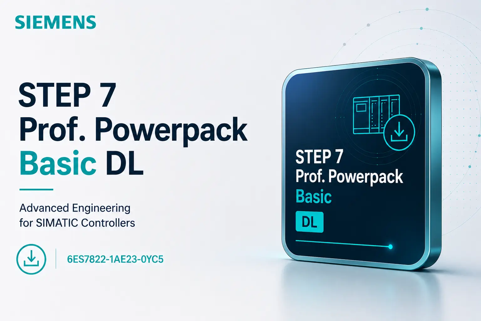 Siemens, STEP 7 Prof. Powerpack Basic DL, 6ES7822-1AE23-0YC5