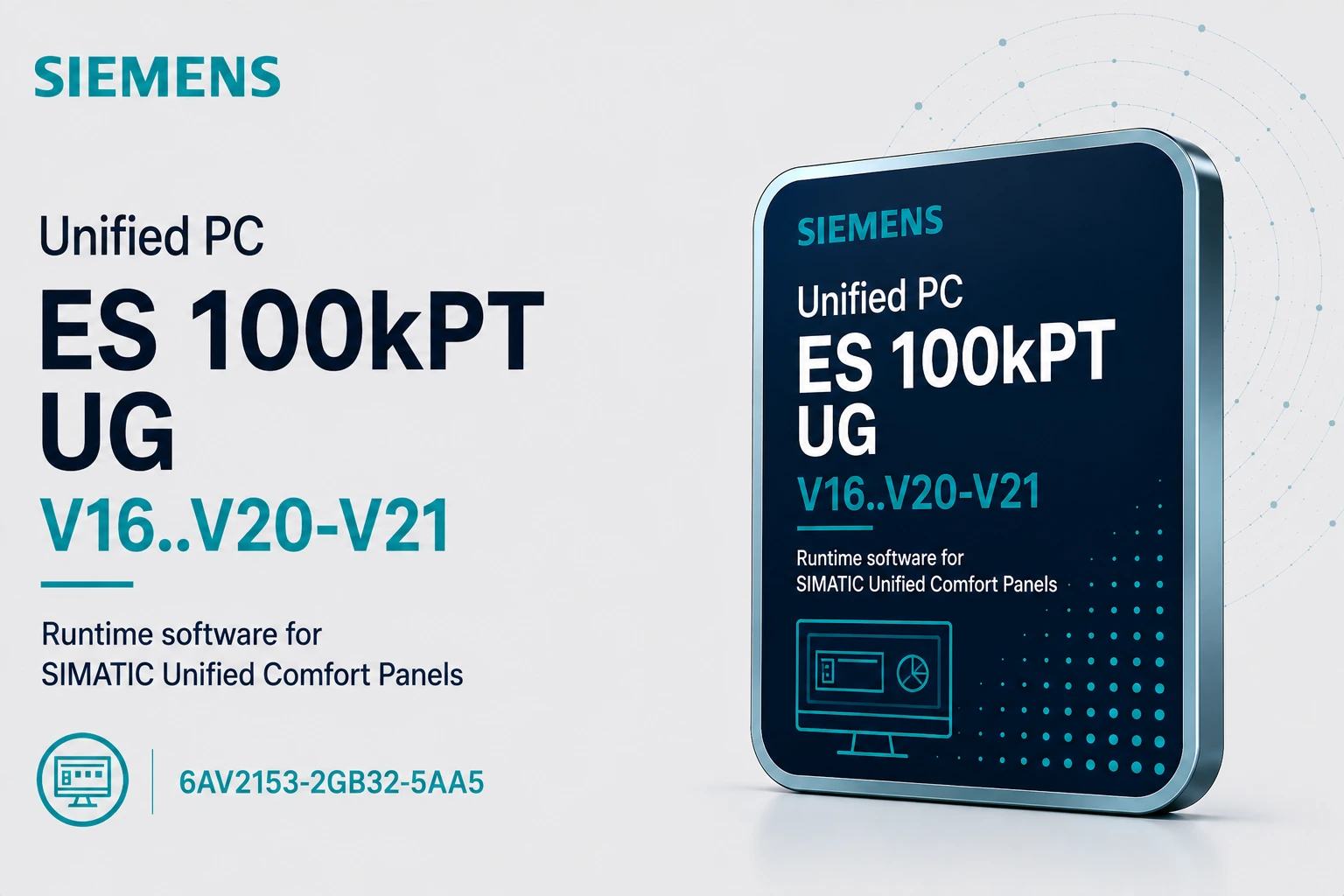Siemens, WinCC Unified Basic ES V21, 6AV2151-0XA02-5AA5