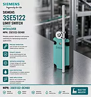 Siemens limit switch 3SE5122 with Lever