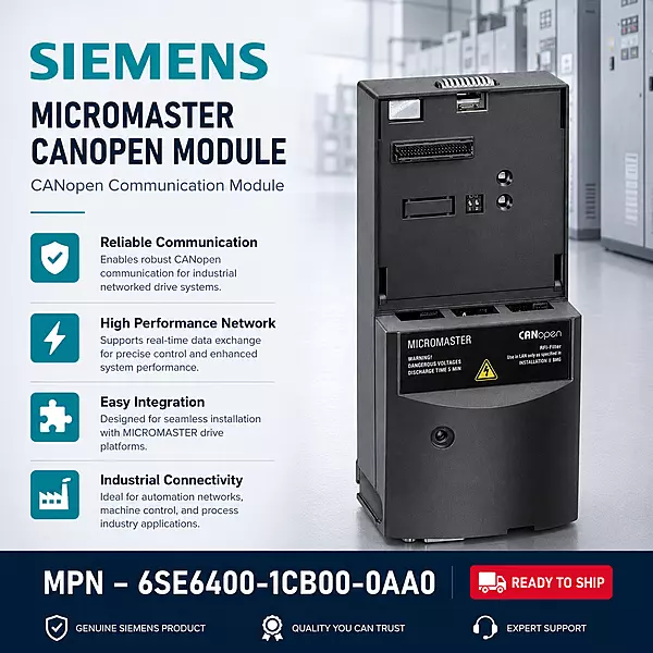 Siemens Micromaster CANOpen Module