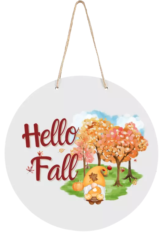 Autumn Door Sign