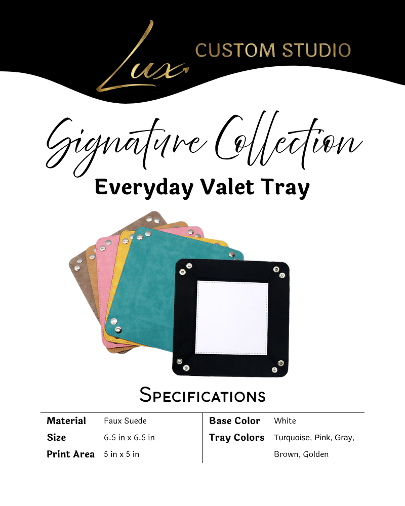 Signature Collection Snap Valet Tray