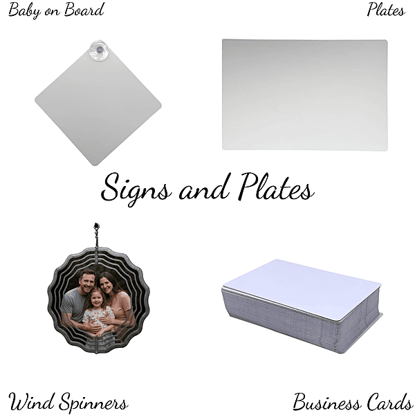 Signs and Plates