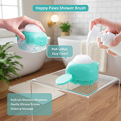 Silicone Shower Brush