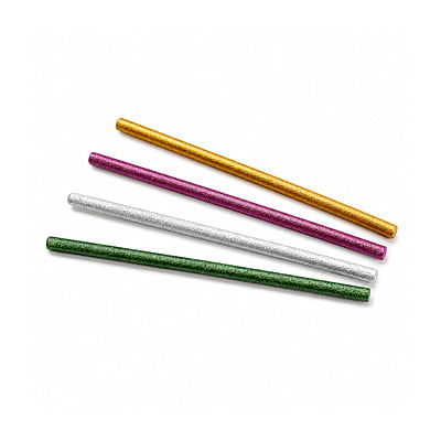 Silicona Barra Escarchada 18Cm Pq*25Und Paquete X 25 Unidades