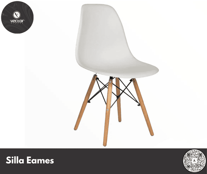 Silla Eames Color Blanco Silla Eames Color Blanco