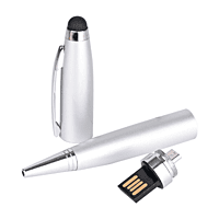 Silver 3 in 1 OTG Pen Pendrive