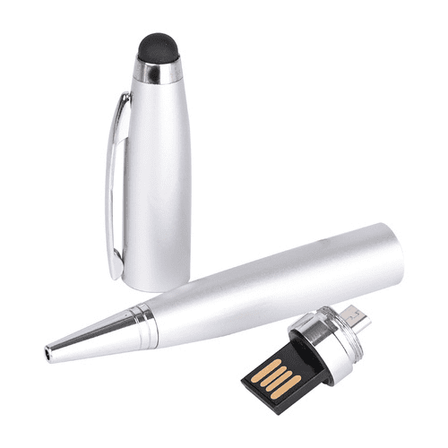 Silver 3 in 1 OTG Pen Pendrive