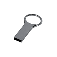 Silver Big Ring Lock Pendrive