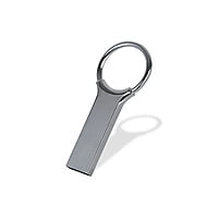Silver Big Ring Lock Pendrive