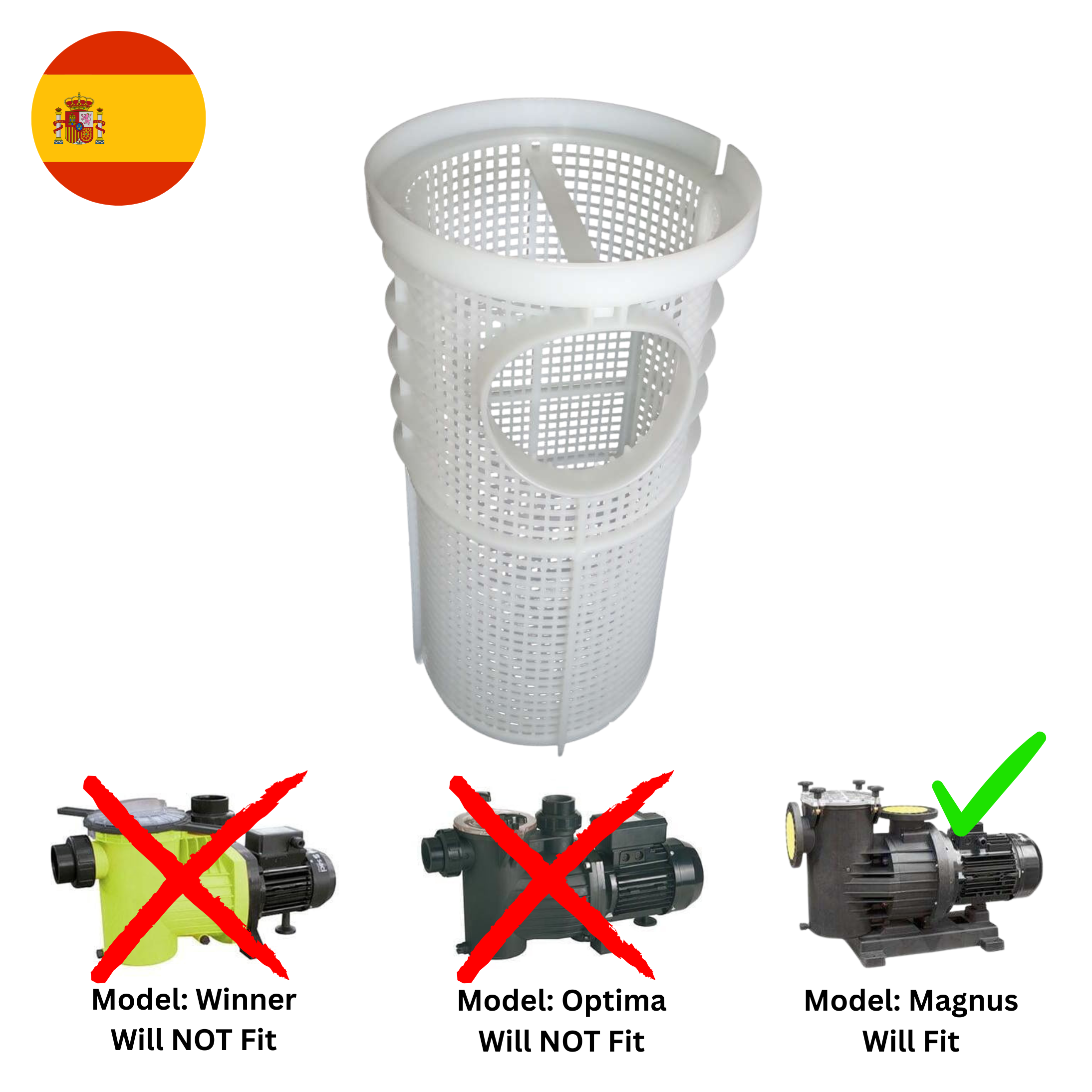 Pre-Filter Basket For Pump Magnus 4 | 4-10 HP | 92402051