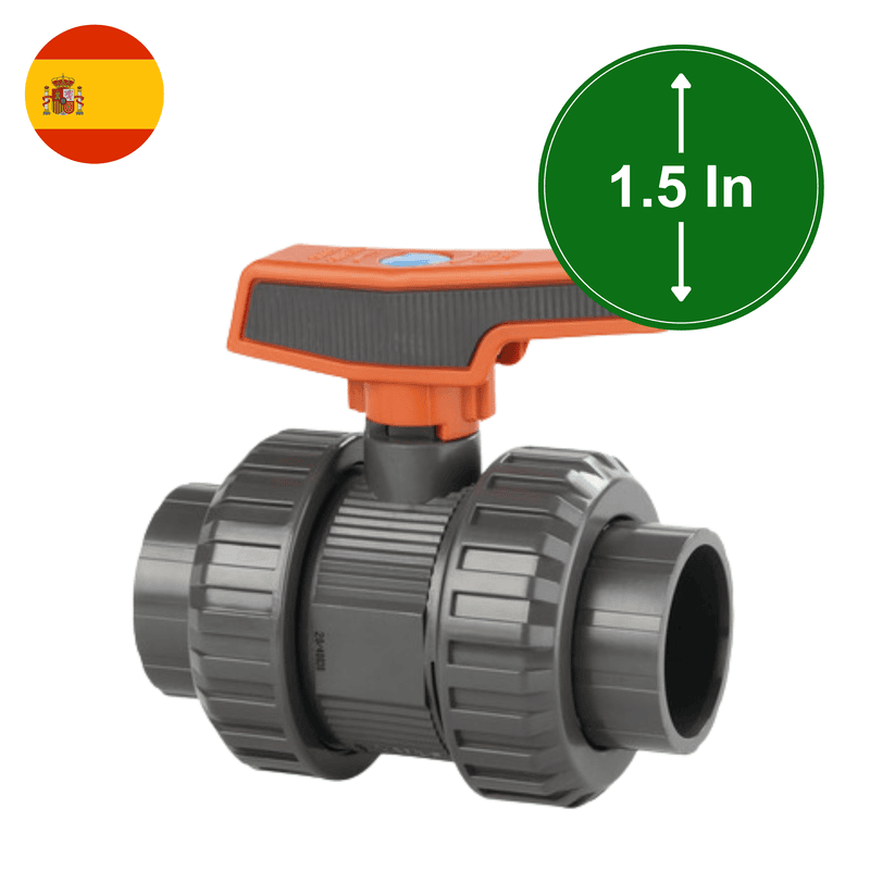 PVC Ball Valve Grey | 1.5 inch | 36545 | Cepex