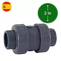 PVC Check Valve Grey | 2 Inch | 09115 | Cepex