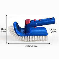 Scrub Brush With 180 Degree Rotating Handle | T815 | PRO POOL PRO