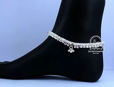 Silver Payal Wholesale Agra