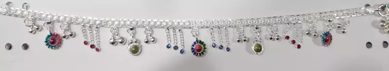 Silver Payal for Foot Modeling Silver Payal for Foot Modeling