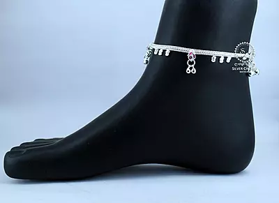 Silver payal wholesale South India