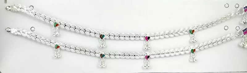 Silver Payal Mathura Mandi