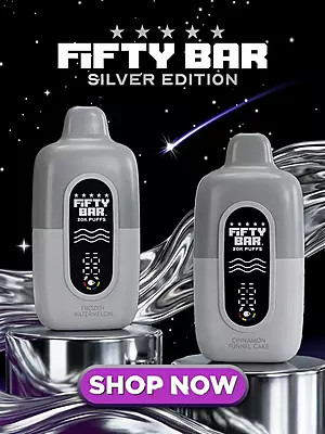 FIFTY BAR 20K SILVER EDITION