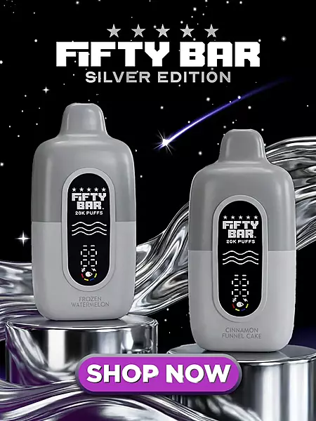 FIFTY BAR 20K SILVER EDITION