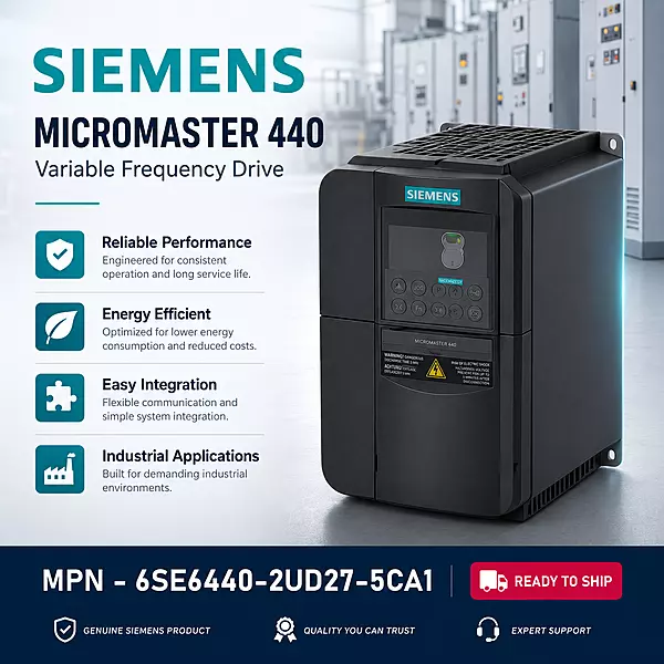 Siemens Micromaster 440 Without Filter MM440/ 7.5kW