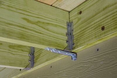 Simpson Strong-Tie DTT1Z Deck Tension Tie-ZMAX Simpson Strong-Tie DTT1Z Deck Tension Tie-ZMAX