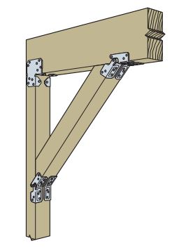 Simpson Strong-Tie Knee-Brace Stabilizer Simpson Strong-Tie Knee-Brace Stabilizer