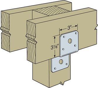 Simpson Strong-Tie Deck Joist Tie
