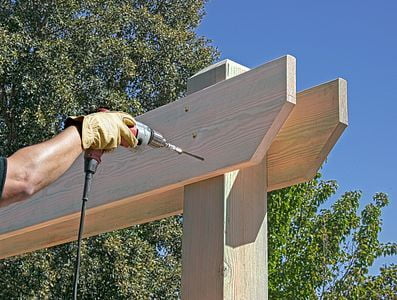 Simpson Strong-Tie Strong-Drive TIMBER Double Barrier 5/16 HEX Screw