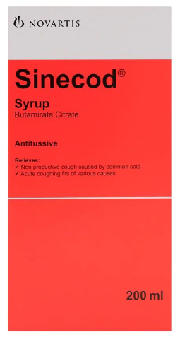 Sinecod Cough Syrup 200ml