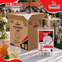 Sip lid strawless with secure closure 92mm Reserve 10/100