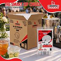 Sip lid strawless with secure closure 98mm Reserve 10/100