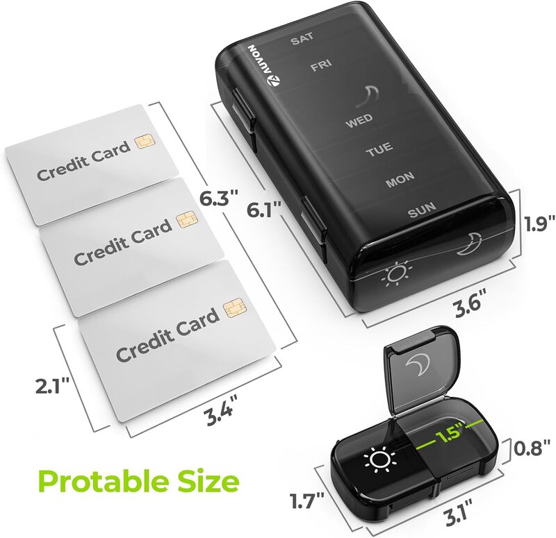 XL Weekly Pill Organizer