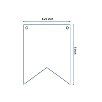 Happy Birthday Banner – Rainbow Colour - Medium